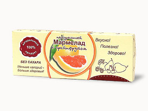  Мармелад натуральный "Грейпфрут" 140г в Смоленске