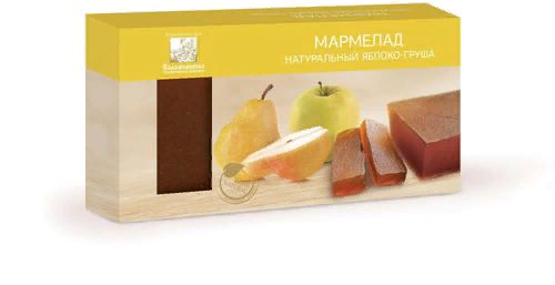  Мармелад пластовый 210г ЯБЛОКО-ГРУША в Смоленске