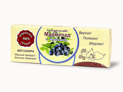  Мармелад натуральный "Черника" 140г в Смоленске