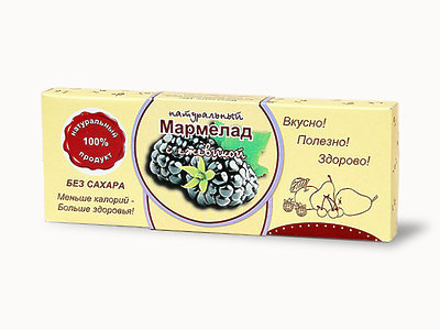 №2 Мармелад натуральный "Ежевика" 140г в Смоленске