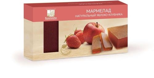  Мармелад пластовый 210г Яблоко-Клубника в Смоленске