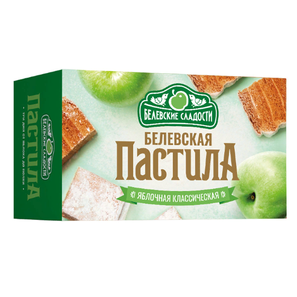 №2 Пастила  200г диетическая КЛАССИКА, НОВЫЙ ФОРМАТ (4 шт по 50гр)   в Смоленске